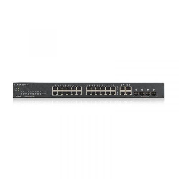 ���������� ZYXEL GS1920-24HPv2 (24xGE PoE, 4xGE/SFP, Smart, NebulaFlex, Max PoE 385W) - �������� 2