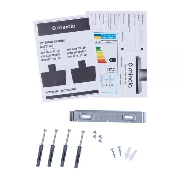 ������� Minola HVS 6232 WH/INOX 700 LED - �������� 9