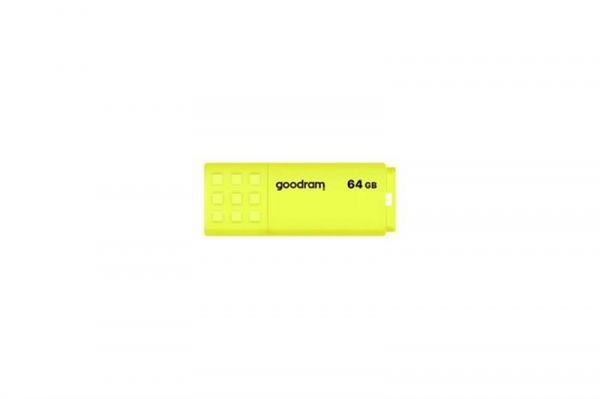 USB   Goodram 64GB UME2 Yellow USB 2.0 (UME2-0640Y0R11) -  1