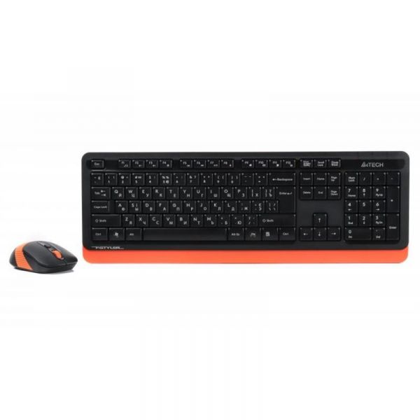 �������� A4Tech FG1010 (Orange) ������������ Fstyler ����������+����,Black+ Orange, USB - �������� 2