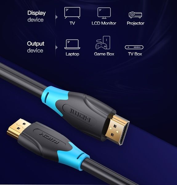  Vention HDMI-HDMI, 5m, v1.4 (AACBJ) -  8