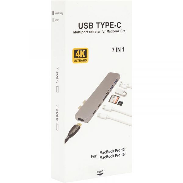  PowerPlant Type-C - HDMI 4K, USB 3.0, USB Type-C, SD, microSD (CA911684) -  3
