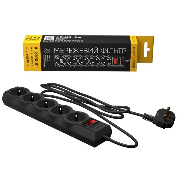 Գ���� �������� LogicPower 5 ������� 2� LP-X5 Premium Black (LP9583) - �������� 1