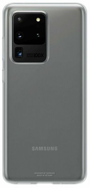 �����-�������� Samsung Clear Cover ��� Samsung Galaxy S20 Ultra SM-G988 Transparent (EF-QG988TTEGRU) - �������� 1