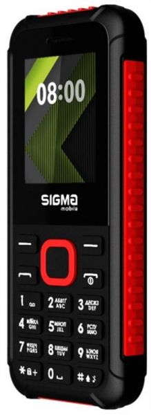   Sigma mobile X-style 18 Track Dual Sim Black/Red -  3