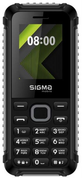 i  Sigma mobile X-style 18 Track Dual Sim Black/Grey -  1