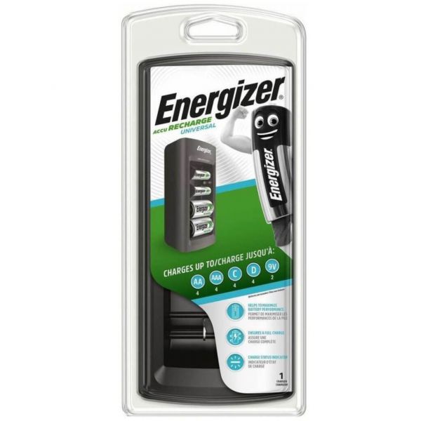   Energizer Accu Rechargeable Universal Charger AAA-D/ Ni-Mh -  1