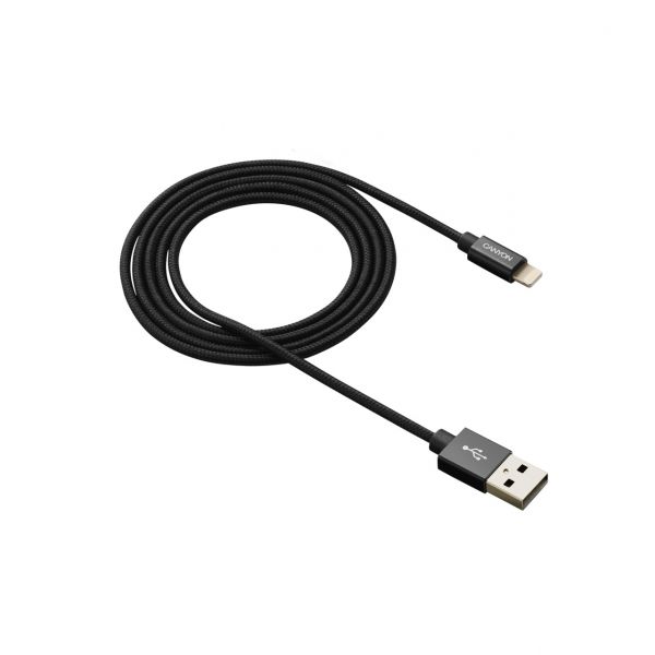 ������ Lightning Canyon USB2.0 AM/Apple Lightning Black 0.96m (CNS-MFIC3B) - �������� 2