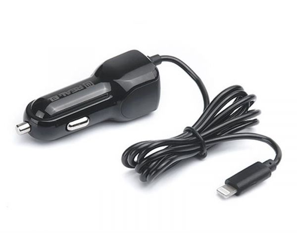 ������������ �������� ������� REAL-EL CA-17 (2USB, 2.1A) Black + ������ Lightning - �������� 7