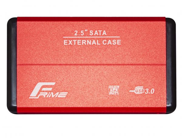   2.5" Frime (FHE23.25U30) USB 3.0 Red, Metal -  1