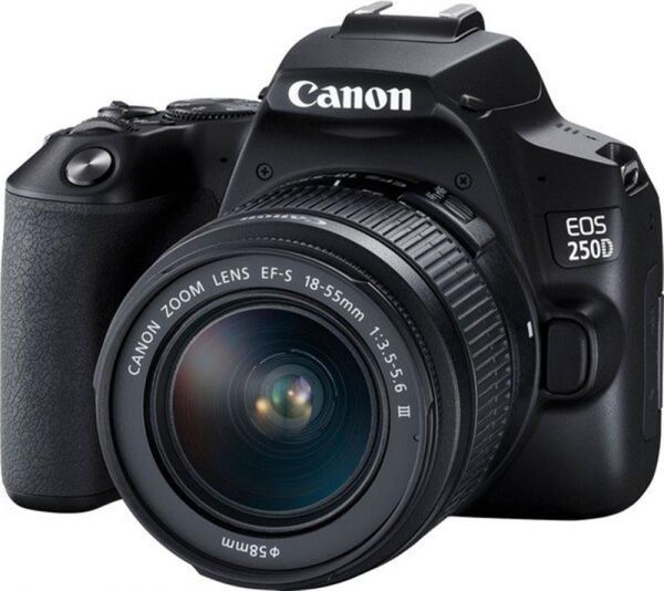 Canon EOS 250D +  Kit 18-55 DC III Black (3454C009) <> -  1