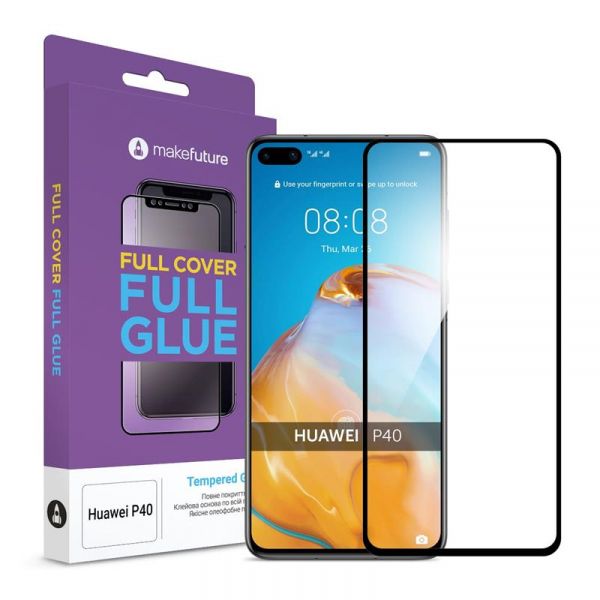 �������� ������ MakeFuture ��� Huawei P40 Full Cover Full Glue, 0.25mm (MGF-HUP40) - �������� 1