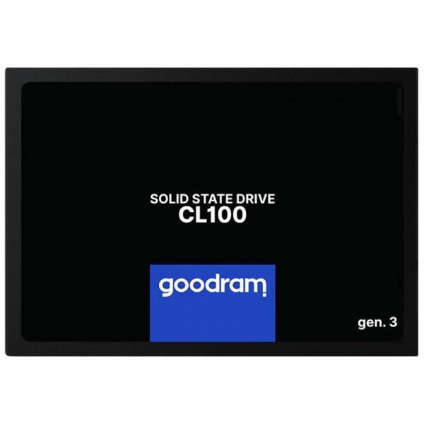 SSD  GoodRAM CL100 960GB GEN.3 2.5" SATAIII 3D TLC (SSDPR-CL100-960-G3) -  1