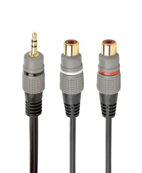  Audio 1RCA > 2RCA Cablexpert CCAP-RCAM2F-0.2M 1 -(M) > 2  (F) 0.2  (CCAP-RCAM2F-0.2M) -  1