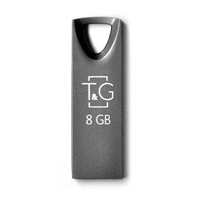 USB Flash Drive 8Gb T&G 117 Metal series Black (TG117BK-8G) - �������� 2
