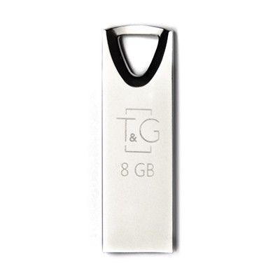 USB Flash Drive 8Gb T&G 117 Metal series Silver (TG117SL-8G) - �������� 2