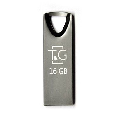 USB 16GB T&G 117 Metal Series Black (TG117BK-16G) -  2