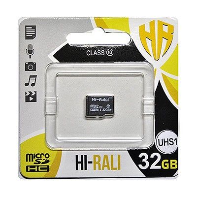  '  `i MicroSDHC 32GB UHS-I Class 10 Hi-Rali (HI-32GBSD10U1-00) -  1