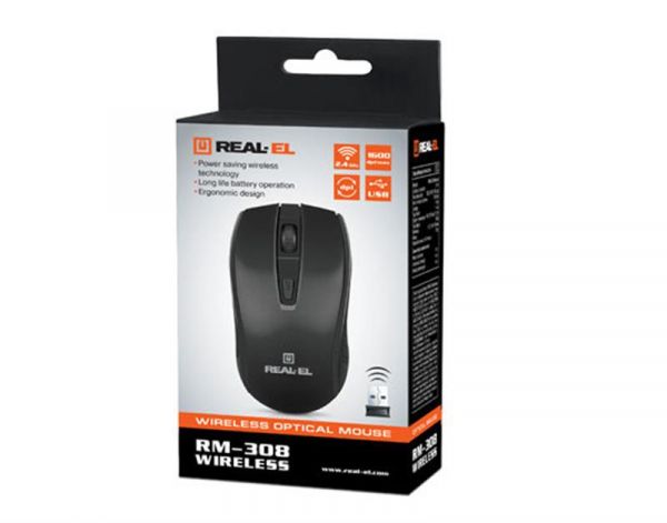  REAL-EL RM-308 Wireless Black -  9