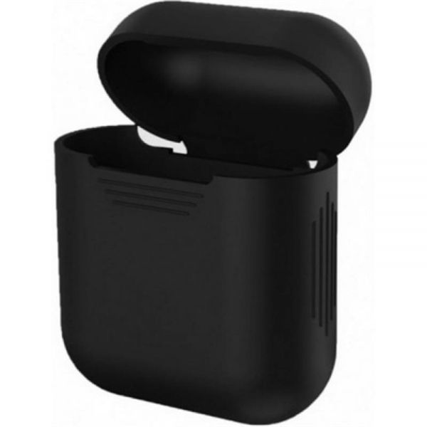  MakeFuture Silicone  Apple AirPods 1/2 Black (MCL-AA1/2BK) -  1