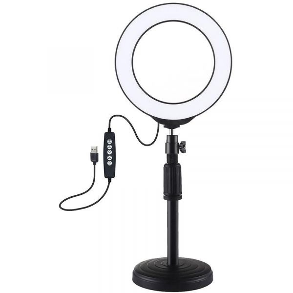 ʳ������ USB RGBW LED ����� Puluz PKT3047B 6.2"+ �������� �������� - �������� 1