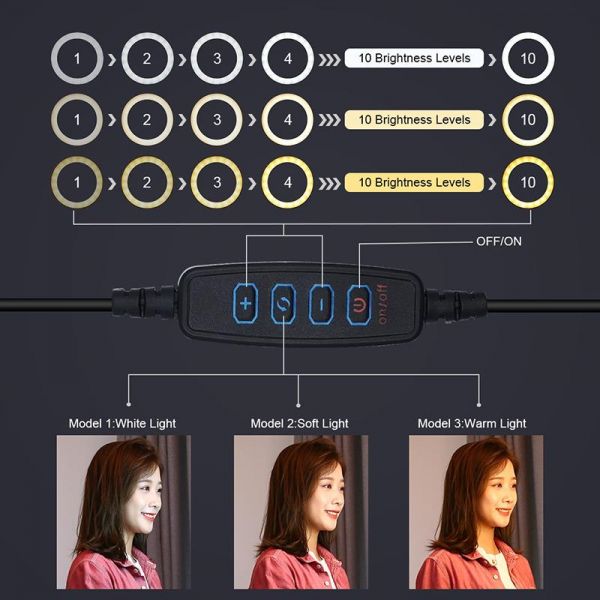 ��������� USB LED-����� Puluz PKT3039 10.2" + ���������� ��������� 1.4 � (PKT3039) - �������� 5