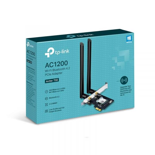   TP-Link Archer T5E (AC1200, PCI-E, Bluetooth 4.2, 2  ) -  2