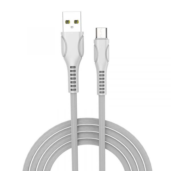  ColorWay USB-microUSB (line-drawing), 2.4, 1, White (CW-CBUM028-WH) -  2