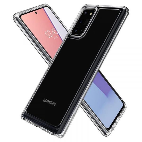 �����-�������� Spigen Ultra Hybrid ��� Samsung Galaxy Note20 SM-N980 Crystal Clear (ACS01419) - �������� 4