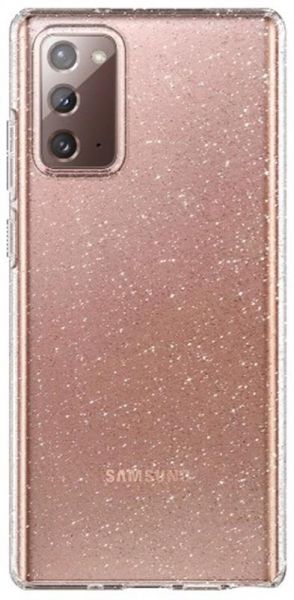 �����-�������� Spigen Liquid Crystal Glitter ��� Samsung Galaxy Note20 SM-N980 Crystal Quartz (ACS01416) - �������� 1