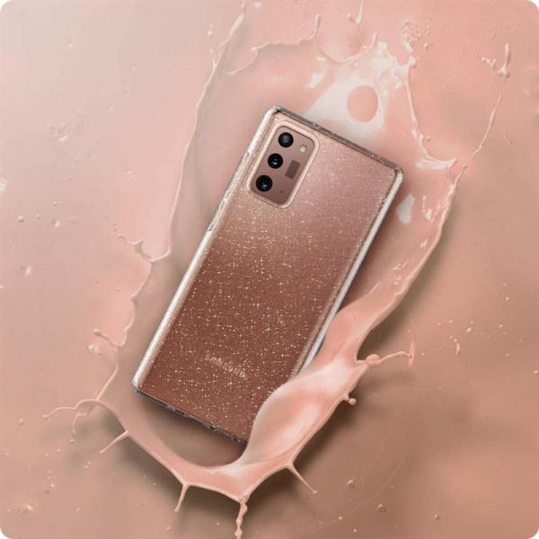 �����-�������� Spigen Liquid Crystal Glitter ��� Samsung Galaxy Note20 SM-N980 Crystal Quartz (ACS01416) - �������� 2