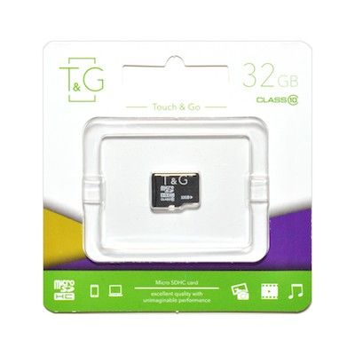 ����� ���'�� ����� ���'�� microSDHC, 32Gb, Class10 UHS-I, T&G, ��� ��������, TG-32GBSD10U1-00 - �������� 1