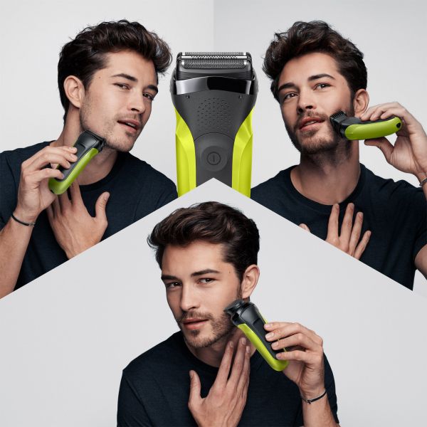 ������������� ������� Braun Series 3 300BT Black/Green - �������� 1