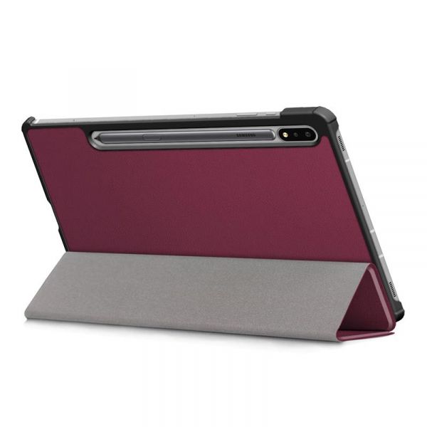 �����-������ BeCover Smart ��� Samsung Galaxy Tab S7 SM-T875 Red Wine (705224) - �������� 3