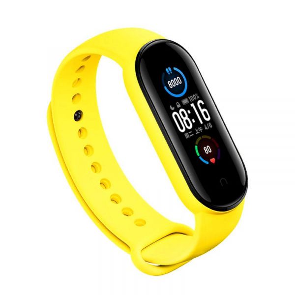 ������� BeCover ��� Xiaomi Mi Smart Band 5/Mi Smart Band 6/Mi Smart Band 7 Yellow (705073) - �������� 1