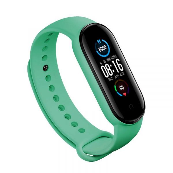 ������� �� ������ �������� BeCover Silicone ��� Xiaomi Mi Smart Band 5 Green (705067) - �������� 1