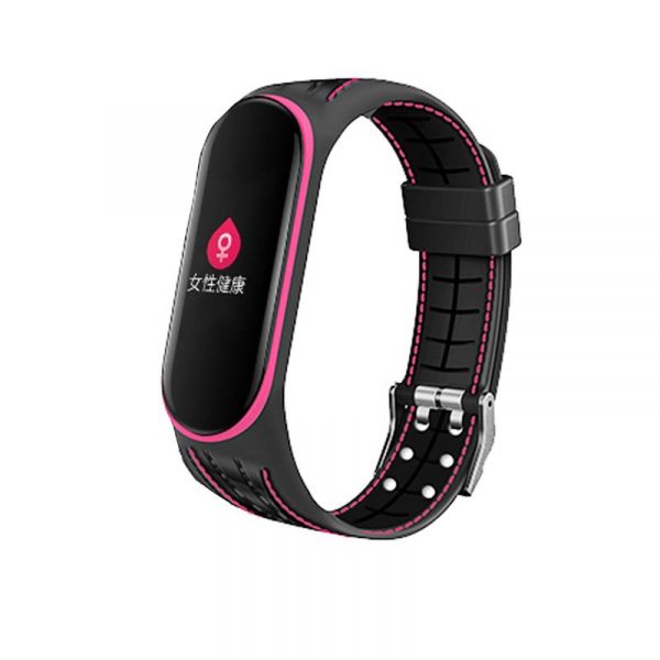 ������� BeCover Lattice Style ��� Xiaomi Mi Smart Band 5 Pink (705163) - �������� 1