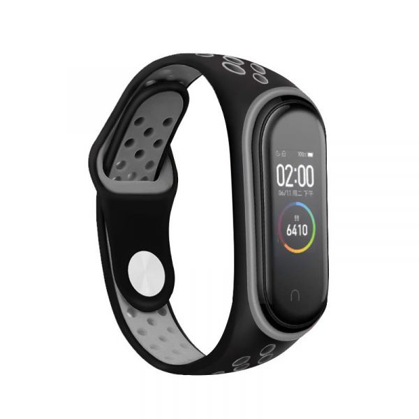 ������� BeCover Nike Style ��� Xiaomi Mi Smart Band 5 Black-Gray (705151) - �������� 1