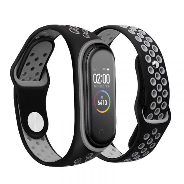 ������� BeCover Nike Style ��� Xiaomi Mi Smart Band 5 Black-Gray (705151) - �������� 2