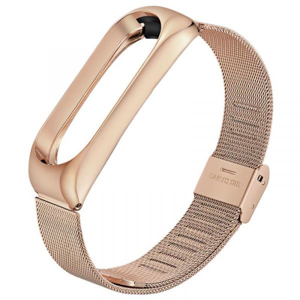 ������� BeCover Metal ��� Xiaomi Mi Band 4/3 Rose Gold (704654) - �������� 1