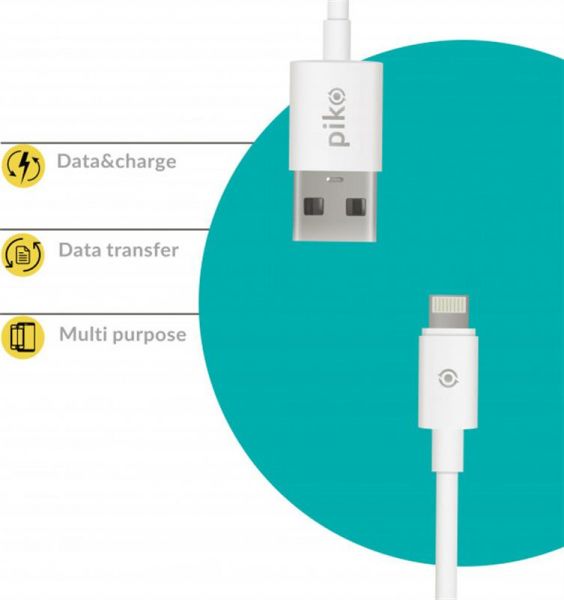 ������ Piko CB-UL12 USB-Lightning 2� White (1283126493867) - �������� 2