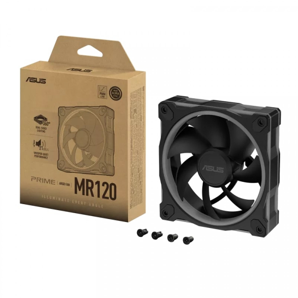 ���������� Asus Prime MR120 ARGB Black (90DA00I0-B09000) - �������� 4