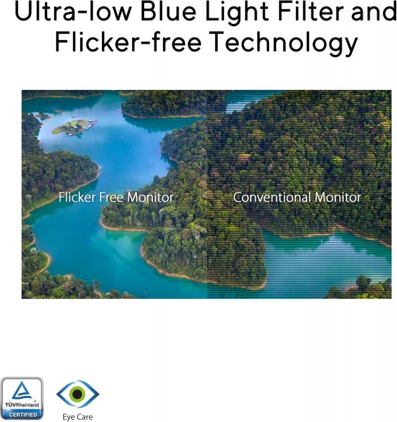  Asus 21.45" VP227HF (90LM0880-B01O71) VA Black 100Hz -  4