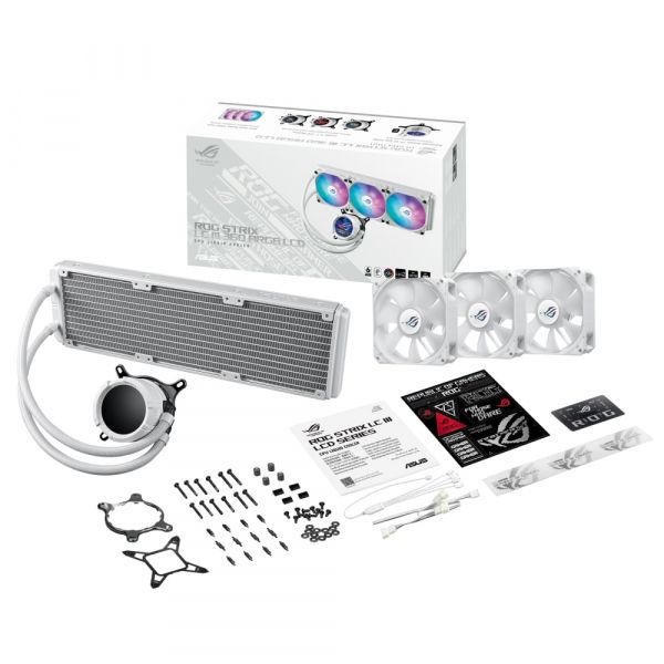 ������� �������� ���������� Asus TUF Gaming LC III 360 ARGB LCD White (90RC01A2-B0EAY0) - �������� 1