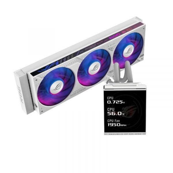 ������� �������� ����������� Asus ROG Strix SLC IV 360 ARGB LCD White (90RC01S2-B0EAY0) - �������� 5