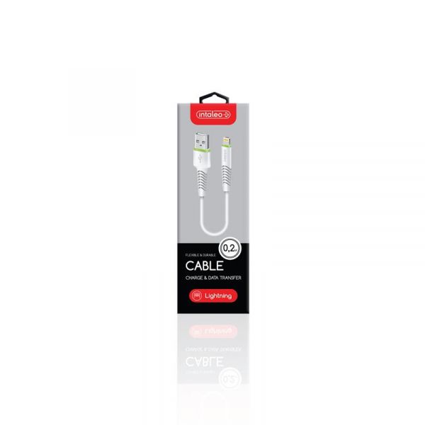  Intaleo CBFLEXL0 USB-Lightning 0.2 White (1283126487439) -  4