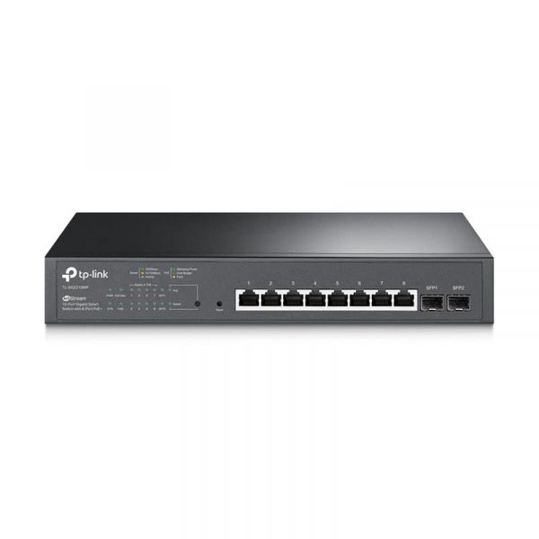  TP-Link TL-SG2210MP (8xGE PoE+, 2xSFP, web smart, max PoE 150W) -  1