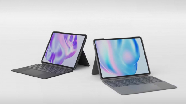 �����-���������� Logitech Combo Touch ��� Apple iPad Air 13 M2/M3 Oxford Grey (920-012618) - �������� 6