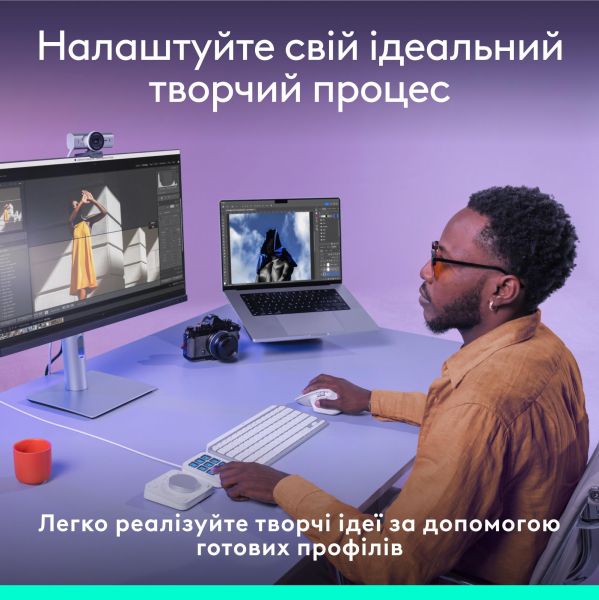 ������� Logitech MX Creative Console Pale Grey (920-012932) - �������� 3