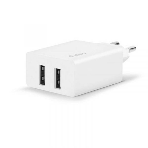    Ttec SmartCharger DUO 2USB 2.4/12 White (2SCS21B) -  1